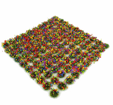 Load image into Gallery viewer, WWScenics 6mm Mixed Flower Tufts self-adhesive colorful static grass for model scenery and dioramas