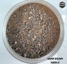 Load image into Gallery viewer, Turf Waarz Grimm Brown Rubble Wargame Scenics