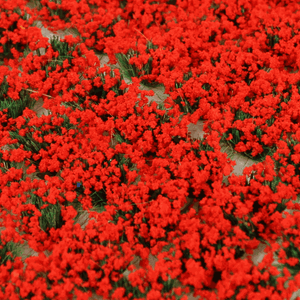 WWScenics 6mm Poppy Tufts
