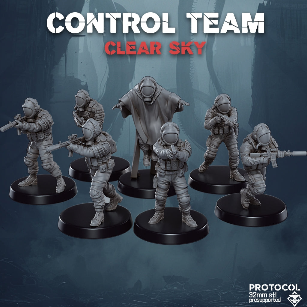 32mm Control TEAM Clear SKY