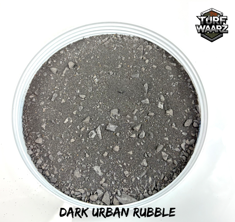 Turf Waarz Dark Urban Rubble Wargame Scenics