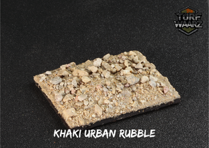 Turf Waarz Khaki Urban Rubble Wargame Scenics