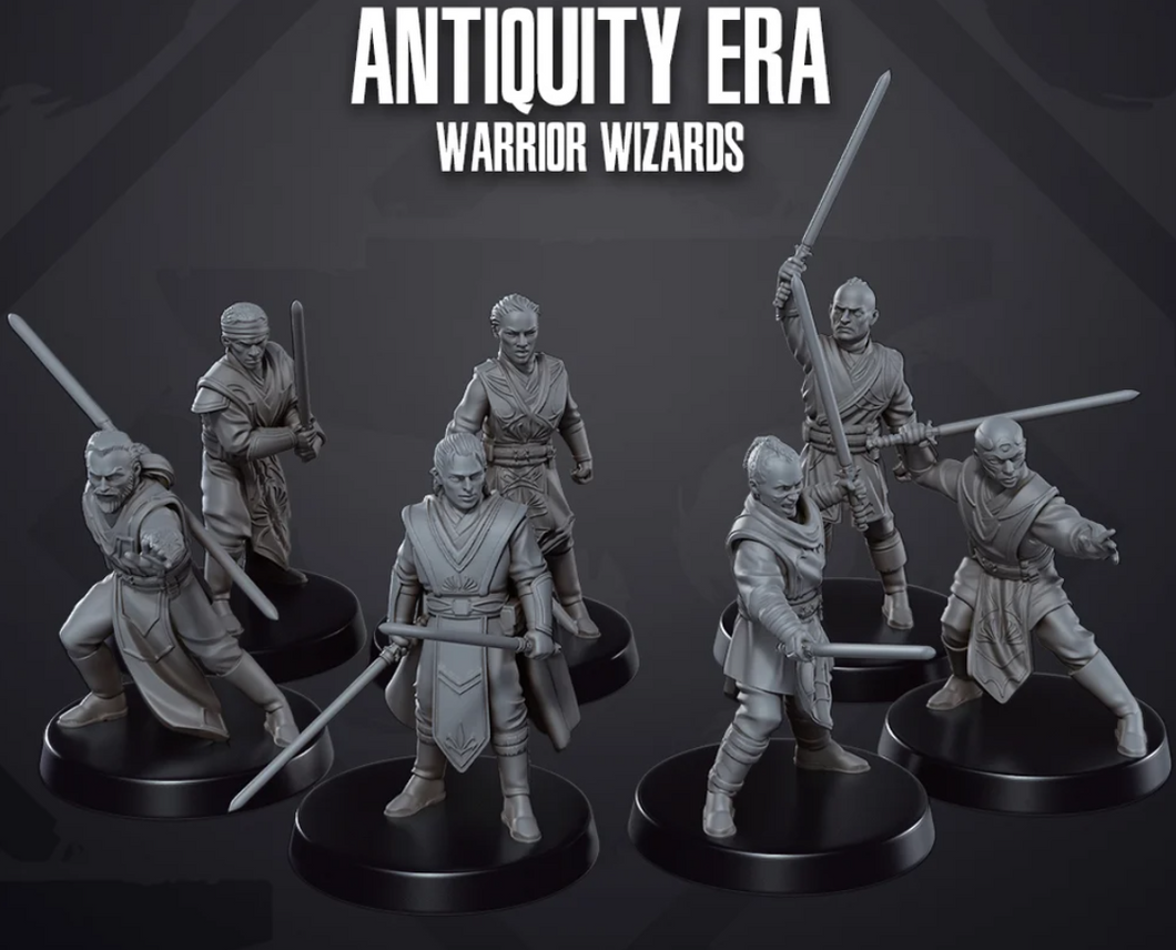 32mm Antiquity Era Wizard Warriors