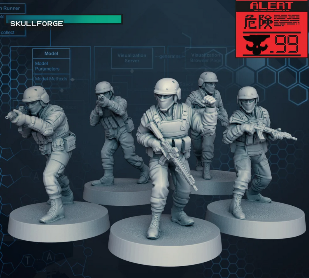 32mm Elite Wolf Soldier