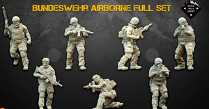 28mm Modern Bundeswehr Airborne Full Set