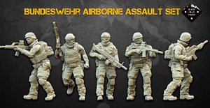 28mm Modern Bundeswehr Airborne Assault Set