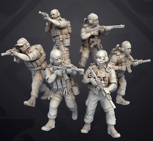 32mm Gray Cell Mercenaries