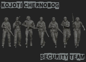 28mm Modern GUNSLINGER: Kojoti Chernobog 'Security Team'