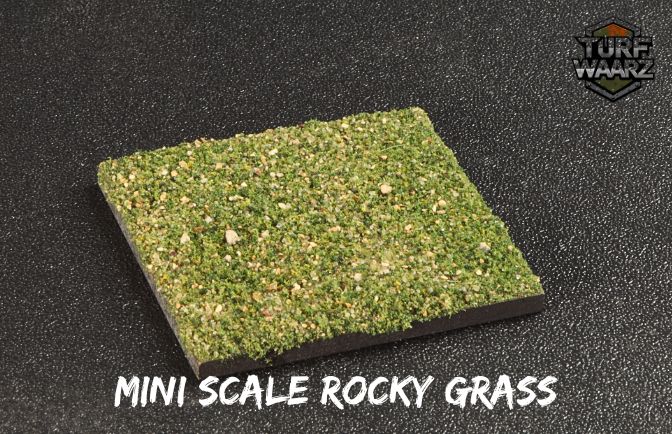 Turf Waarz Mini Scale Rocky Grass Wargame Scenics