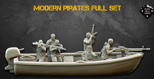 28mm Modern Pirates Full Set