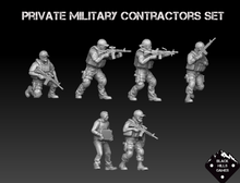 Load image into Gallery viewer, 28mm Modern Private Military Contractor Set
