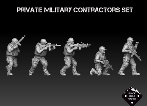 28mm Modern Private Military Contractor Set