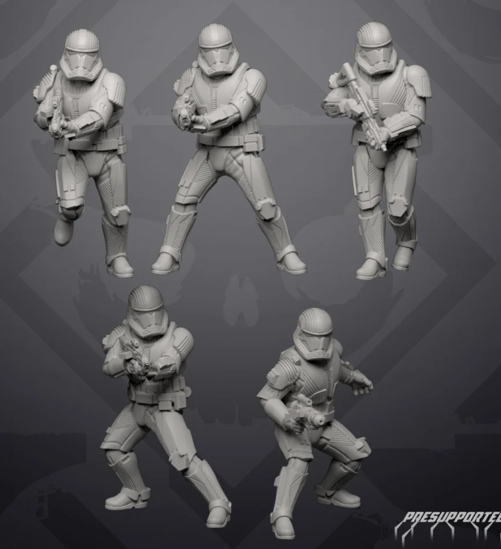 32mm Sovereign Praetorian Troopers