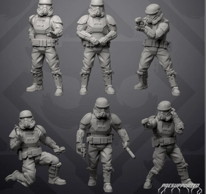 32mm Authority Warden Troopers