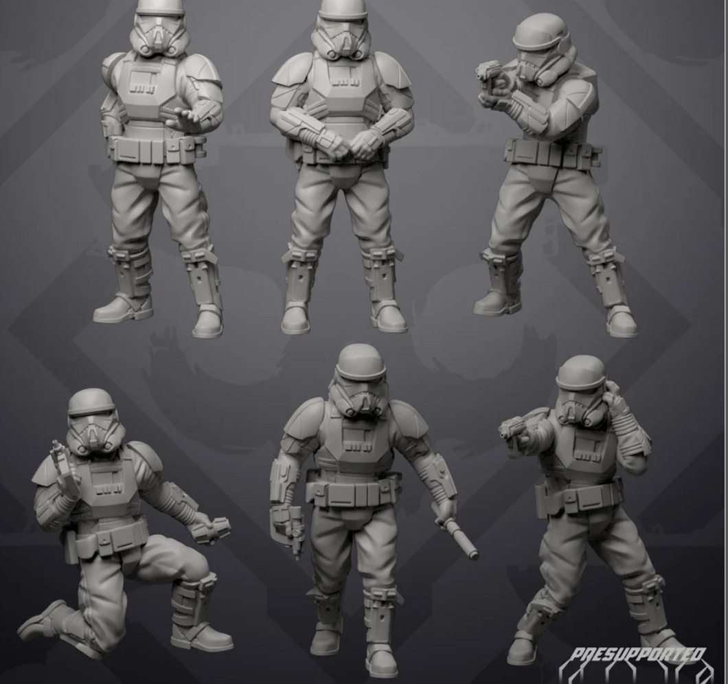 32mm Authority Warden Troopers